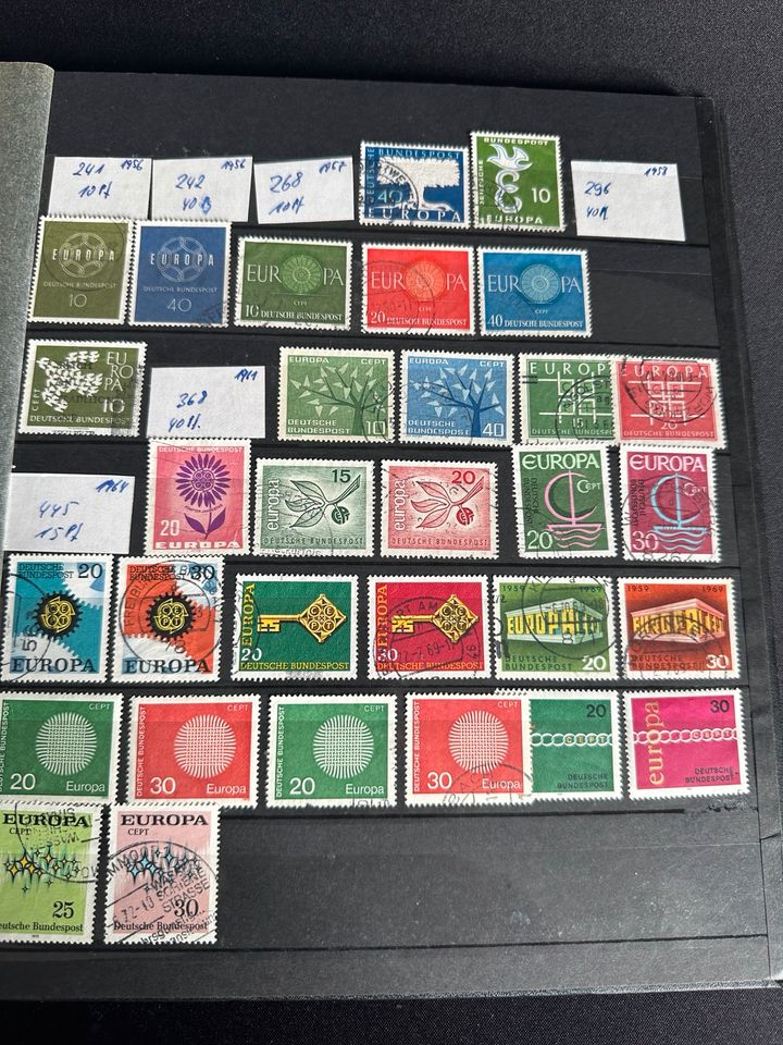 Briefmarkensammlung 3/4 in Iphofen