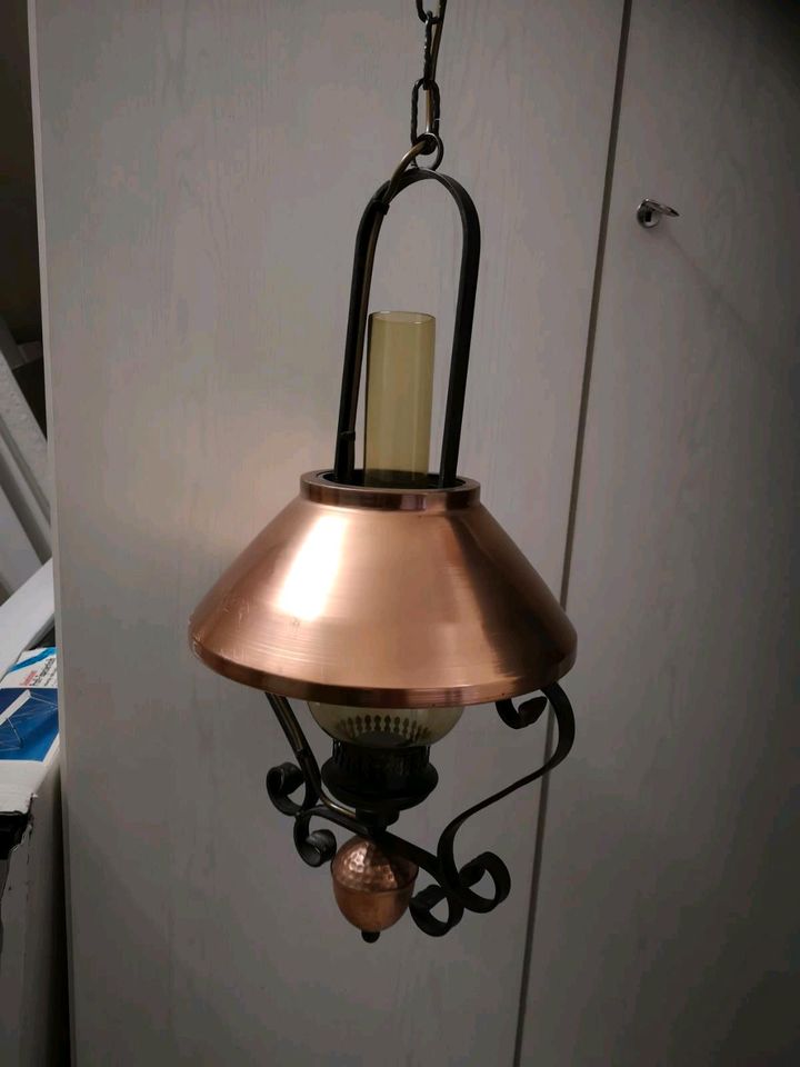 Retro Deckenlampe / Hängelampe in Brechen