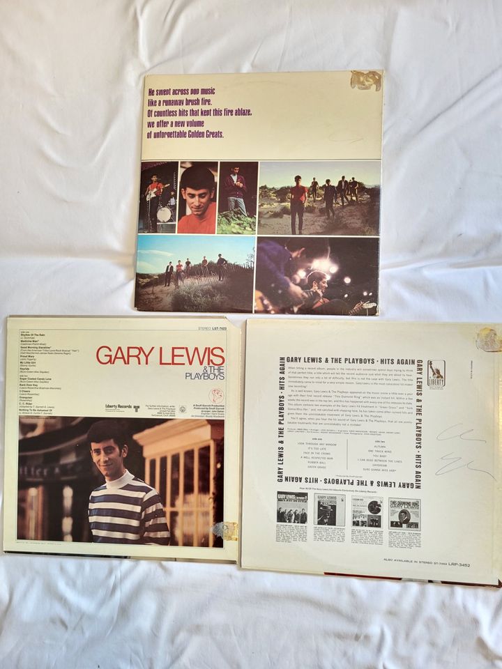 3 er LP-Paket:von Gary Lewis and His..., zusammen 5 Euro in Alzey