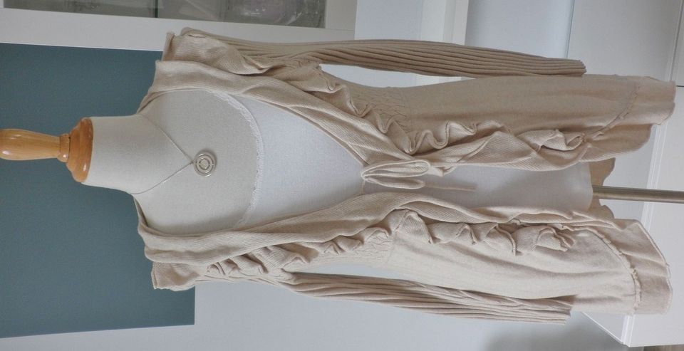 Cream Strickmantel Cardigan Strickjacke beige 38 M NEU NP110€ in Üxheim