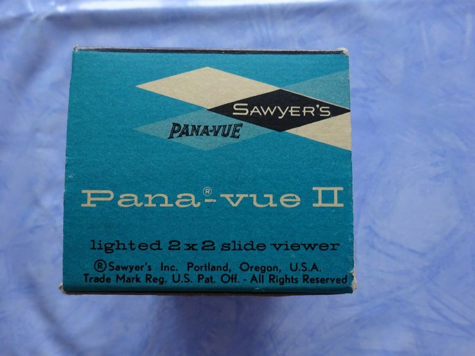 SAWYER’S Pana-vue II lighted 2x2 slide viewer - Dia-Betrachtung in Neusäß