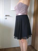 Cocktailkleid Laona 38 schulterfrei schwarz altrosa Hessen - Eppertshausen Vorschau