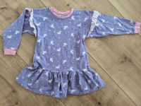 Top, handmade Tunika, Kleid 122/128, Einhorn, Volant Aachen - Aachen-Brand Vorschau