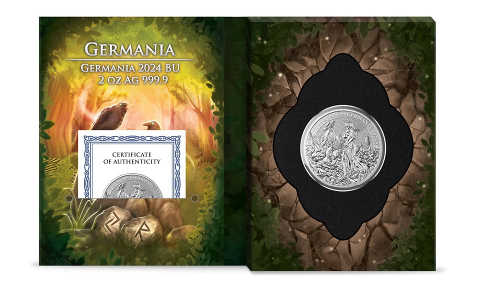 Germania Mint Germania 2024 1oz 2oz 1oz Proof 10oz Silber in Fürstenau