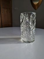 Große Vintage Eisglas/ Borken Glas Vase, Ingridglas? Niedersachsen - Göttingen Vorschau