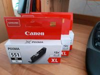 3x Canon Pixma 551 BK XL (schwarz) Drucker-Patronen Baden-Württemberg - Heidenheim an der Brenz Vorschau