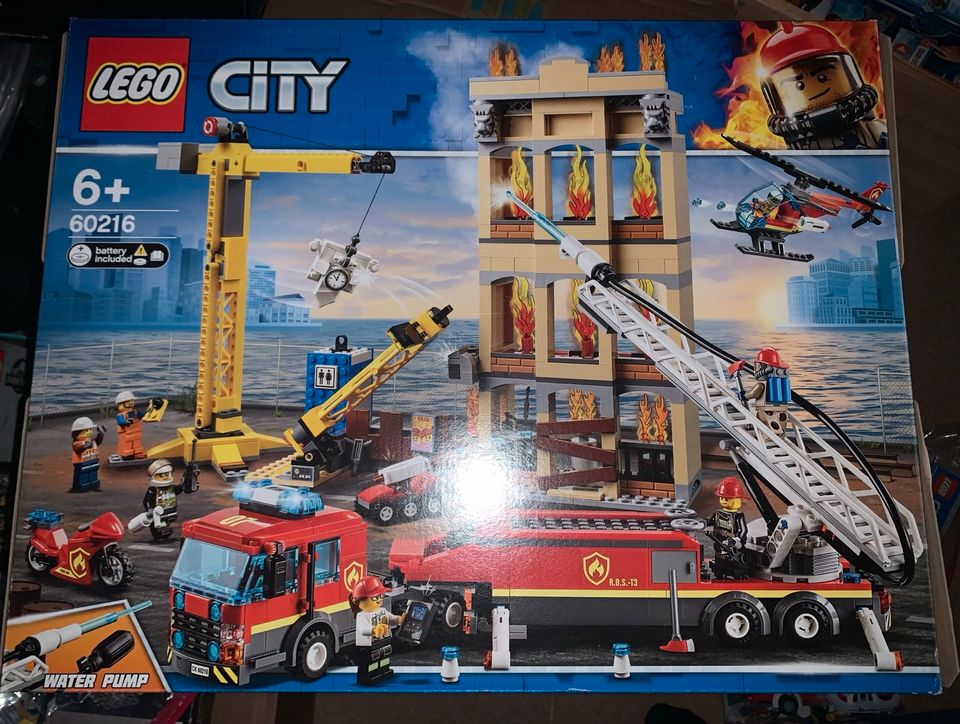 Großes Lego Feuerwehr Set in Hauptstuhl