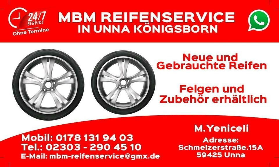 KFZ Service,Reifenwechsel, Reifenservice,kfz werkstatt in Unna