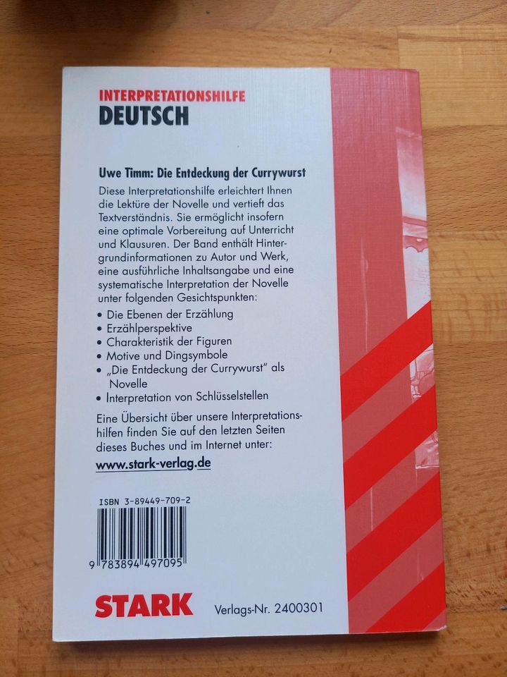 Buch, Interpretationshilfe in Erfurt