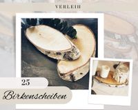 25 Holzscheiben I Birke I Tischdeko I Hochzeit I Rustikal Niedersachsen - Wiefelstede Vorschau