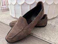 Mania Damen Schuhe Slipper Loafer Mokassin braun 37 37,5 Slipper Hessen - Wiesbaden Vorschau