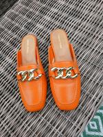 Neue  Caterina Firenze Slides Pantolette Gr 39 echtes Leder Nordrhein-Westfalen - Werl Vorschau