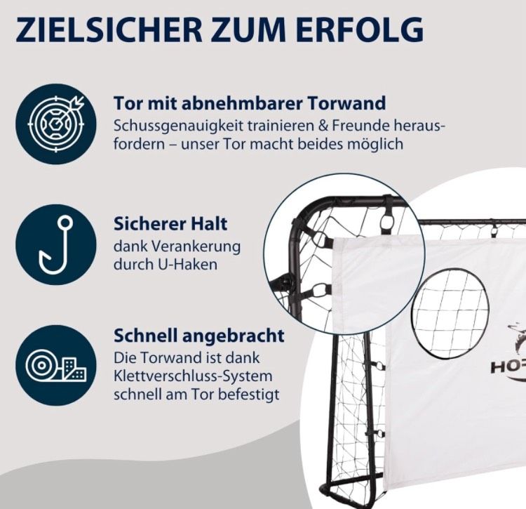 Brandneues Fußballtor in Altensteig