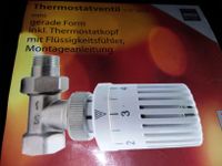 Thermostatventiel 1/2 Zoll mit Thermostatkopf Nordrhein-Westfalen - Lichtenau Vorschau