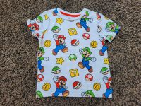 Super Mario Shirt Gr. 110 weiß bunt Luigi *wie neu* Niedersachsen - Wetschen Vorschau