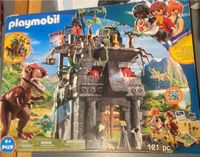 Playmobil 9429 Basecamp mit T-Rex und Lichteffekten Hessen - Hungen Vorschau