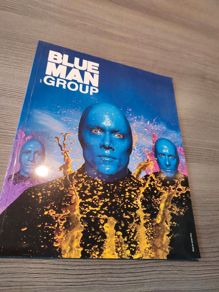 Blue Man Group Tourbook Tourbuch in Bad Oeynhausen