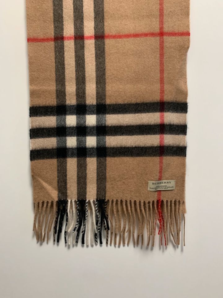 Burberry Schal Kaschmir 181x31 in Stuhr