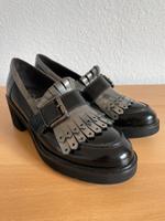 Gadea Plateau-Loafer Lackleder-Pumps Damen-Schuhe Gr. 38 schwarz Baden-Württemberg - Nagold Vorschau