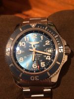 Breitling Superocean 2 II in Blau, 42mm + zwei Bänder Frankfurt am Main - Innenstadt Vorschau