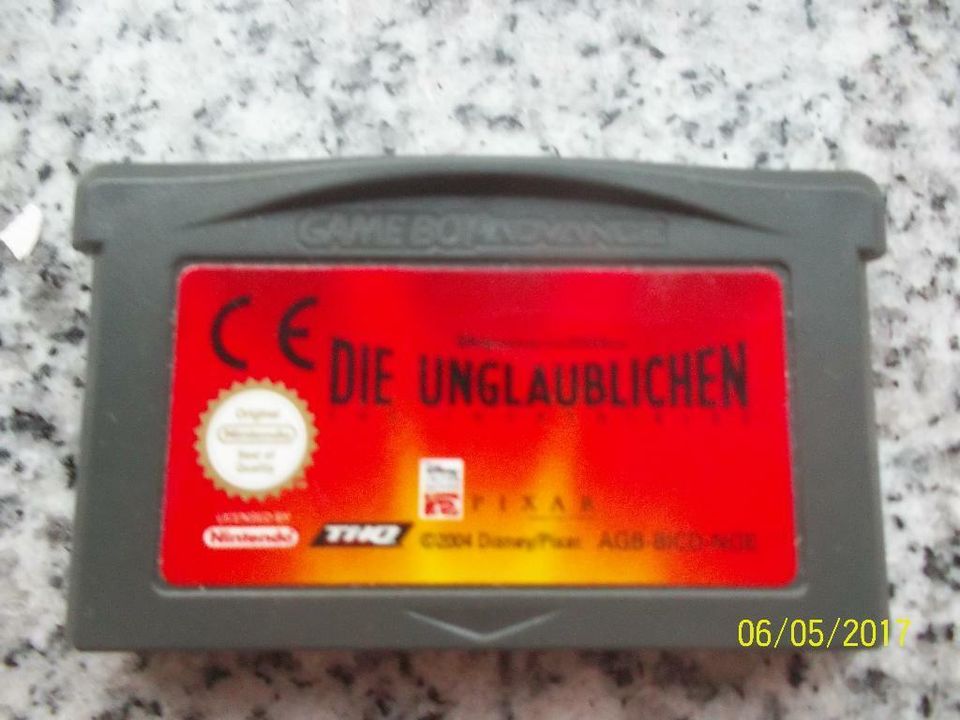 Gameboy Advance Die Unglaublichen in Mainz