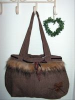 Tasche ♥ Stoff Kunstfell ♥ NEU ♥ Shopper Kreis Pinneberg - Bevern (Holstein) Vorschau