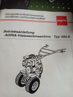 AGRIA-Vielzweckmaschiene Typ 400-E Bayern - Weißdorf Vorschau