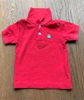 T-Shirt Polo Poloshirt rot „Benetton“ Gr. 74 Dortmund - Mitte Vorschau
