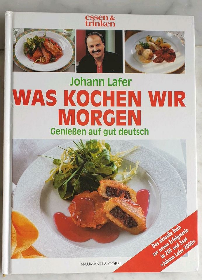 Johann Lafer / Was kochen wir morgen?   Kochbuch * ungelesen in Frankfurt am Main