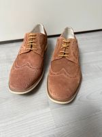Braune Wildleder Schuhe von Emilio Sarto in Größe 45 Nordrhein-Westfalen - Erftstadt Vorschau