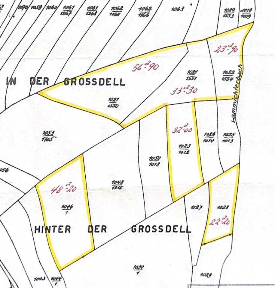 7 Parzellen in Luxemburg / 34750m2  / nahe der deutschen Grenze in Kaarst