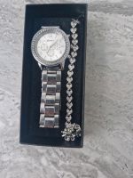 Damen Silberne Uhr + Silbernes Liebesarmband Nordrhein-Westfalen - Herne Vorschau