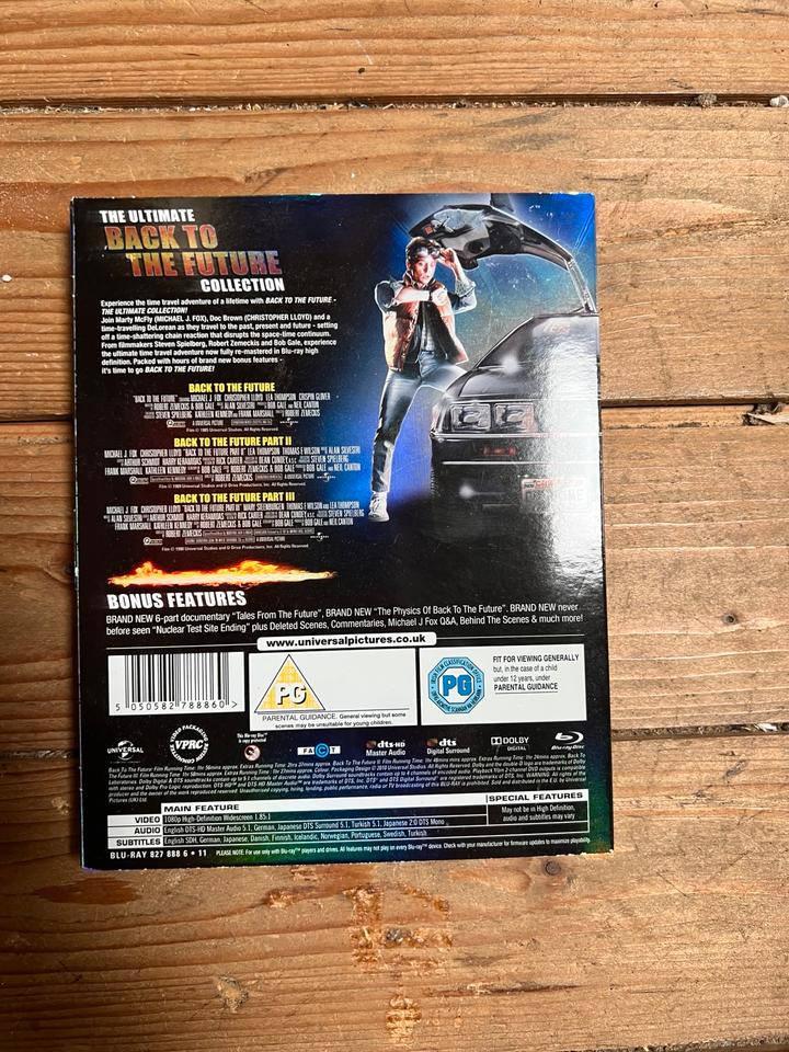 Back to the Future Trilogie Blu Ray Zurück in die Zukunft in Hamburg