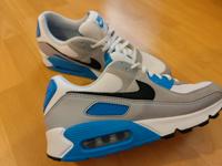 Nike Air Max 90 white/blue Gr:45 Niedersachsen - Emstek Vorschau