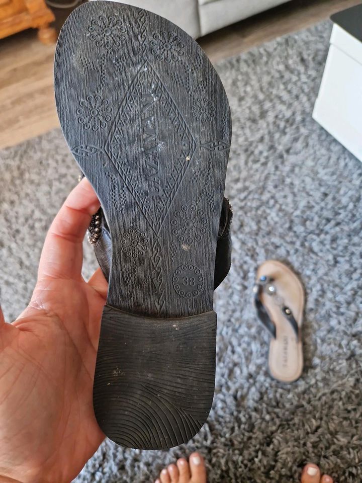 Lazamani Pantoletten / Flip Flops / Zehentrenner 38 in Wetter (Ruhr)