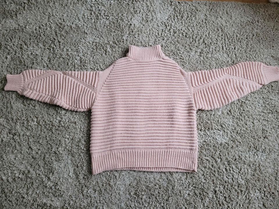 Heller lachsfarbener Strickpullover H&M S wie neu in Suhl