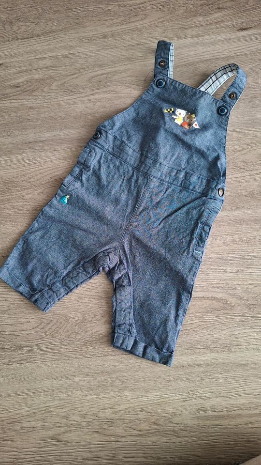 Jungen sommer latzhose gr.80 in Leimen