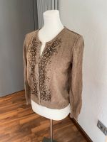 Set Fashion Pailetten Damen Strickjacke Pullover Gr. 40 L braun Nordrhein-Westfalen - Sendenhorst Vorschau