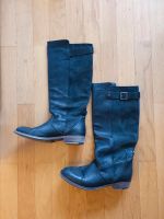 Stiefel Leder / Lederstiefel Tommy Hilfiger Gr. 39 dunkelblau Frankfurt am Main - Nordend Vorschau