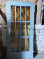 Alte Holztür mit Glas Hessen - Echzell  Vorschau