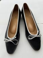 Ballerina Schuhe, Größe 39, von Aigner in schwarz/ weiß Bayern - Weilheim i.OB Vorschau