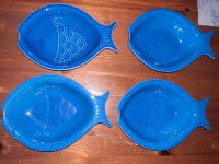 4x Schale Fische blau Keramik Nordrhein-Westfalen - Solingen Vorschau