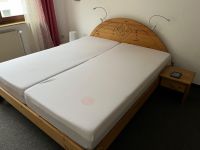 Bettgestell Holzbett Ehebett Bett mit Nachttische Nordrhein-Westfalen - Castrop-Rauxel Vorschau