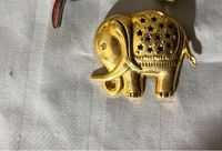 Brosche Elefant gold Schmuck Deko Anstecknadel Köln - Marienburg Vorschau