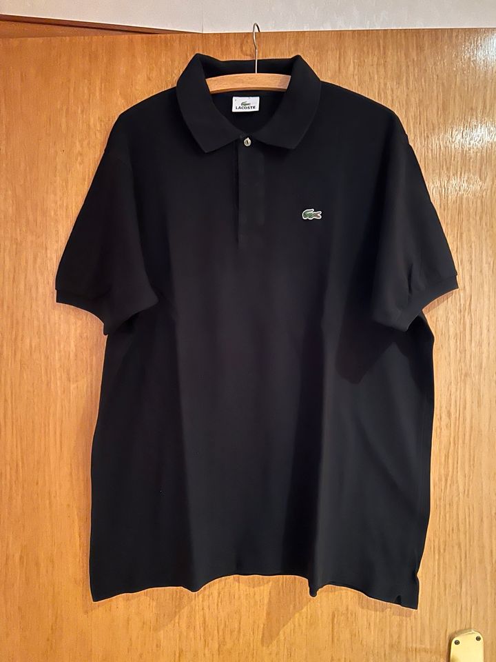 Herren Lacoste Poloshirt Gr. XL schwarz in Hohenahr