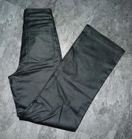 Hose, Gr. XS, schwarz, Kunstleder, Jeans, Lederhose, High weist Nordrhein-Westfalen - Paderborn Vorschau