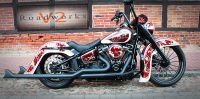 Harley Davidson Softail Chicano Style Umbau M8 Top Zustand Niedersachsen - Stelle Vorschau