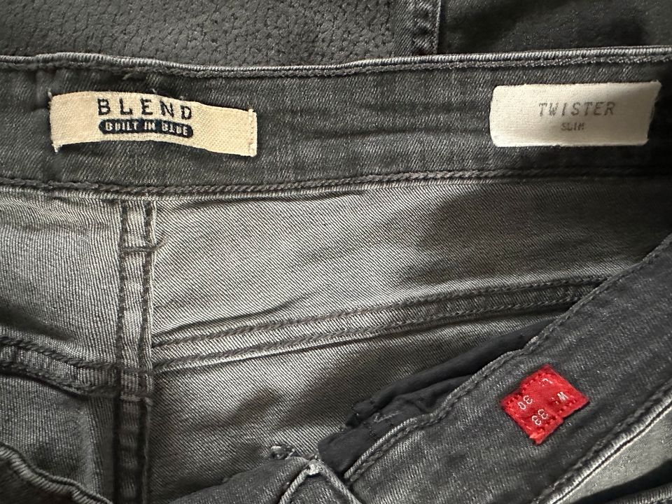 Blend Twister Jeans Jeanshose Hose Herrenhose grau - 33/30 in Hannover