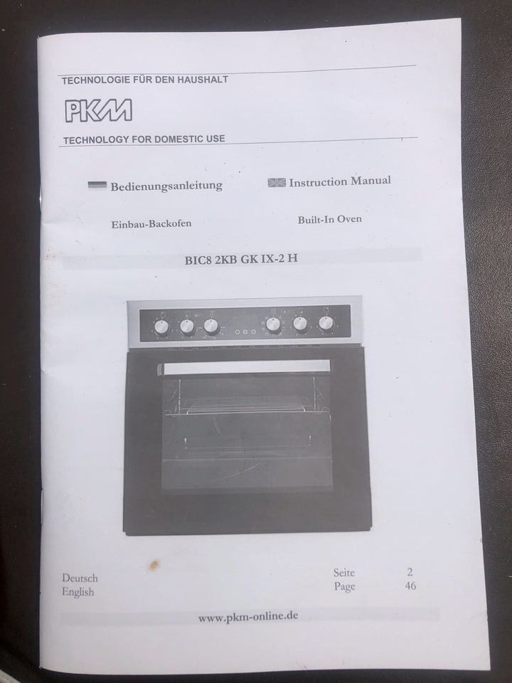 Backofen Ersatzteile BIC8 2KB GK IX-2 H in Pankow - Prenzlauer Berg | Herd,  Elektroherd oder Backofen gebraucht kaufen | eBay Kleinanzeigen ist jetzt  Kleinanzeigen