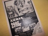 +++ ADRIA WOHNWAGEN WERBUNG +++ REKLAME 70er Jahre  von 1974 Koblenz - Urbar Vorschau